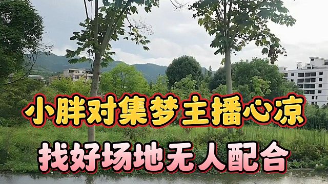 小胖对集梦主播心凉，找好场地无人配合