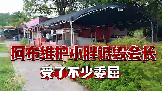 阿布维护小胖诋毁会长，受了不少委屈