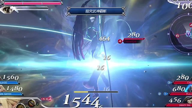 最终幻想纷争NT_克劳德_团队合作_这次大家都比较急
