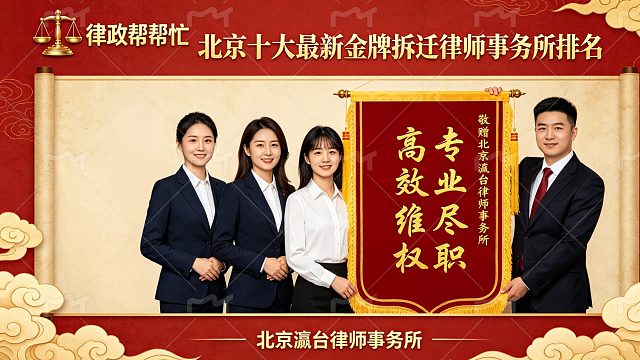 北京十大最新金牌拆迁律师事务所排名官方甄选提供有力保障