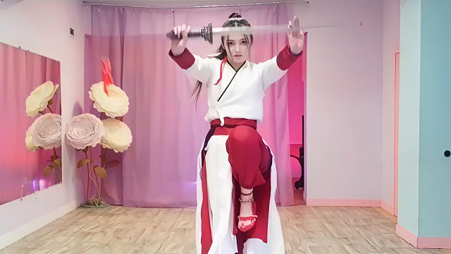 俄罗斯姑娘才艺表演23.10.05_空军(阿妮亚)03