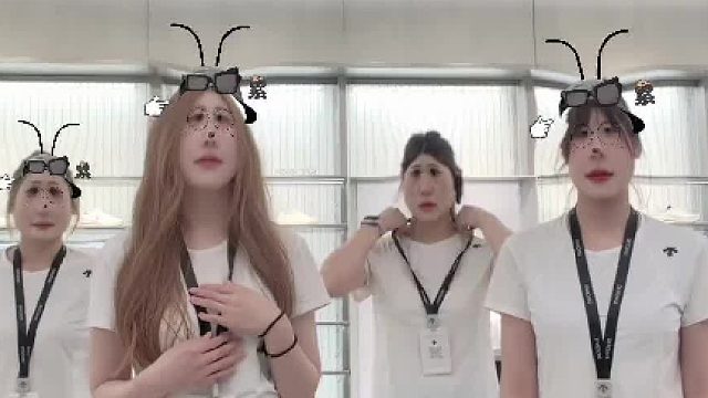 店长说：谁跳得好谁就是销冠 迪桑特descente 迪桑特小姐姐 迪桑特高尔夫