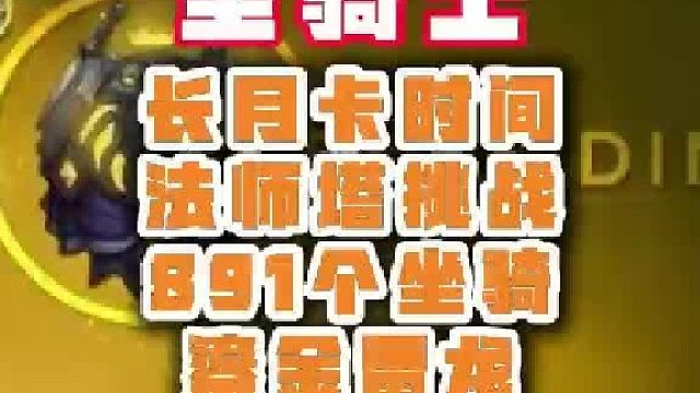 魔兽成品号 圣骑士
