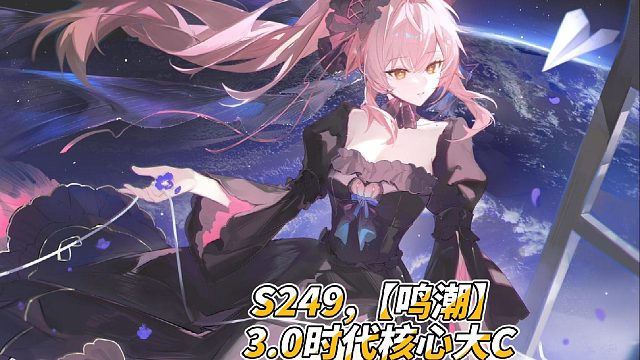 S249,【鸣潮】3.0时代核心大C小爱绯雪怏怏核心三词条选择