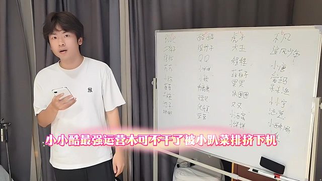 小小酷最强运营木可不干了被小趴菜排挤下机