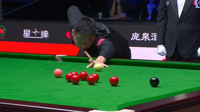 2026中国公开赛！庞俊旭超硬核清台逆转，刁钻中袋的确豪横