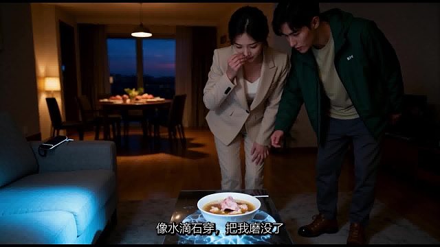 掐痕是沉默的疼，凉汤是当下的伤！他看不见，才是真的绝望！对吗？
