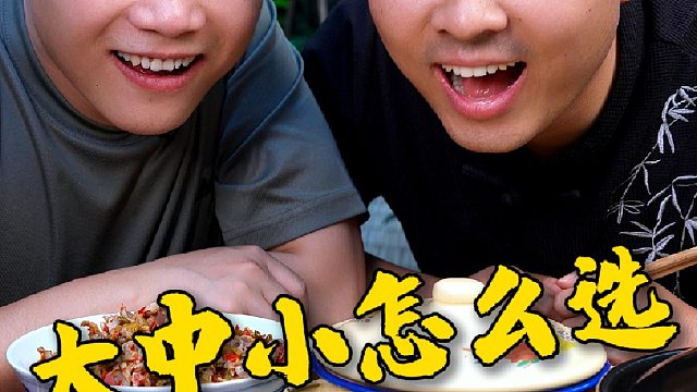 大的不一定是好的，小的也不一定是差的，就看你怎么选