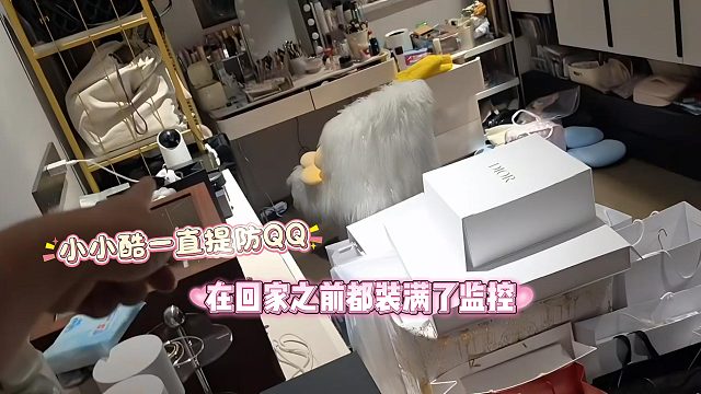 小小酷一直提防QQ，在回家之前都装满了监控