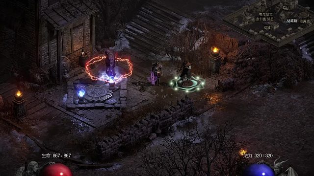 【战斗蜗牛】暗黑2新DLC3.3-大炮物理影刃术士