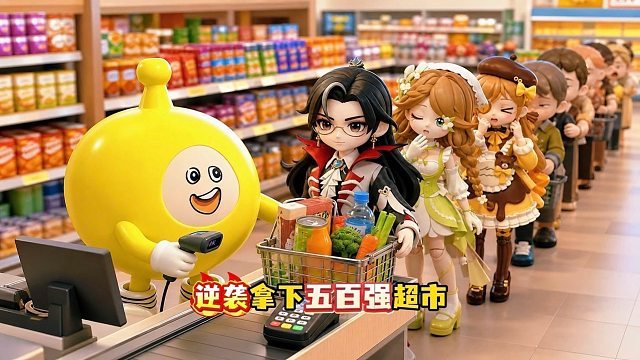 我在蛋仔岛开超市暴富了