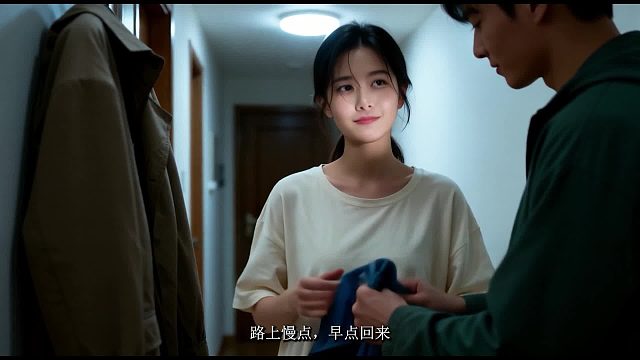 岁月静好，褪去轰轰烈烈，清晨玄关才是婚姻本色？