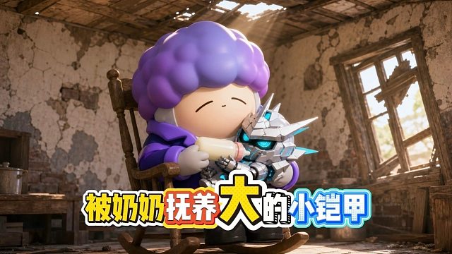 幸福蛋被奶奶独自抚养长大