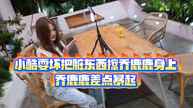 【小小小酷哥】小酷耍坏把脏东西擦乔鹿鹿身上，乔鹿鹿差点暴起