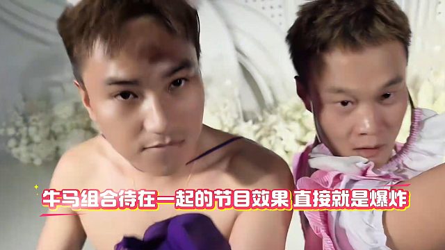 牛马组合待在一起的节目效果 直接就是爆炸