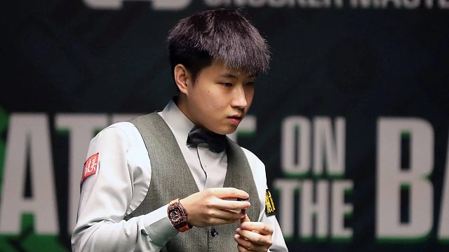 正播英国公开赛！赵心童狂秀准度，炸裂长台一杆致胜1:0
