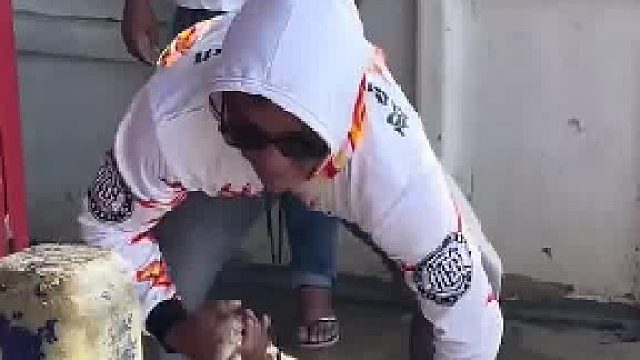 命真大，这个缠住脚直接就是截肢