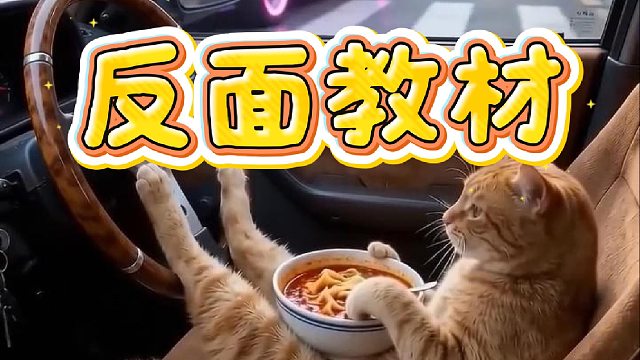 请务必用手开车