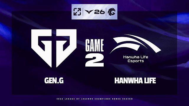 [LCK速看]【GEN vs HLE】第二局丨2026LCK季后赛丨20260905
