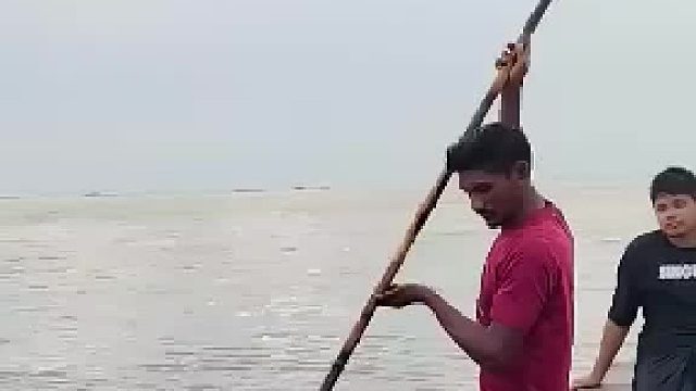 船上叉鱼高手