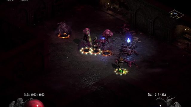 【战斗蜗牛】暗黑2新DLC3.3-新月影刃附魔死亡术士