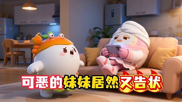 可恶的妹妹居然又告状，害得我的游戏机被没收了
