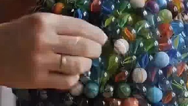 谁能想到童年的弹珠，竟然变身成梦幻光影吊灯
