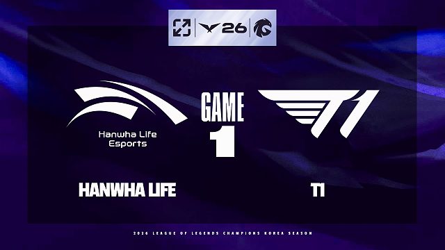 [LCK速看]【HLE vs T1】第一局丨2026LCK季后赛败者组决赛丨20260912