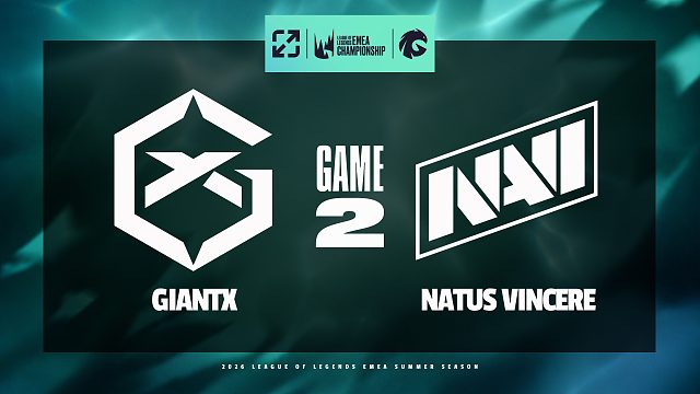 [LEC速看]【GX vs NAVI】第二局丨2026LEC夏季赛季后赛丨20260911