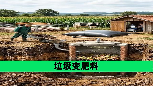 垃圾变肥料
