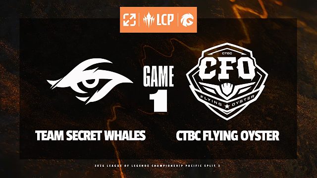 [LCP速看]【TSW vs CFO】第一局丨2026LCP第三赛段总决赛丨20260830