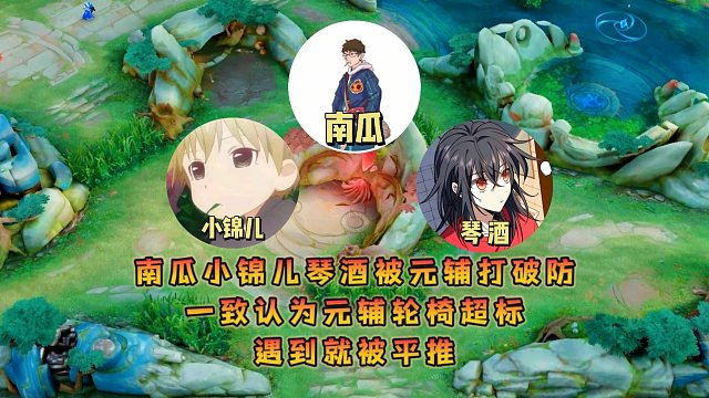 南瓜小锦儿琴酒被元辅打破防，一致认为元辅轮椅超标遇到就被平推