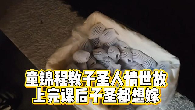 童锦程教子圣人情世故，上完课后子圣都想嫁