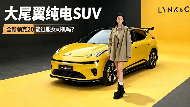 纯原厂大尾翼？跑高速不怕爆胎？领克20能征服女司机吗？