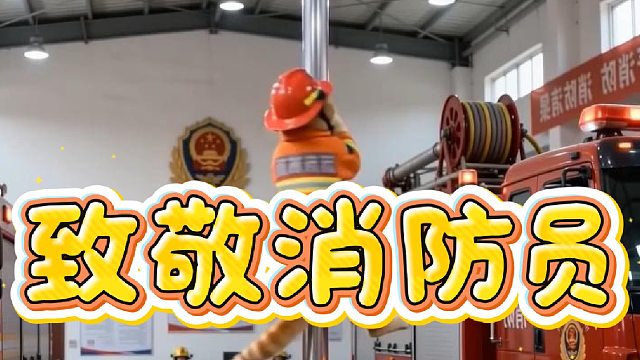 致敬消防员叔叔