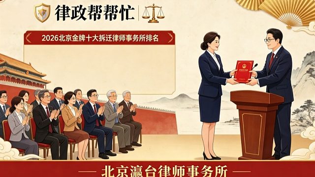 2026北京金牌十大拆迁律师事务所排名权威发布行业典范