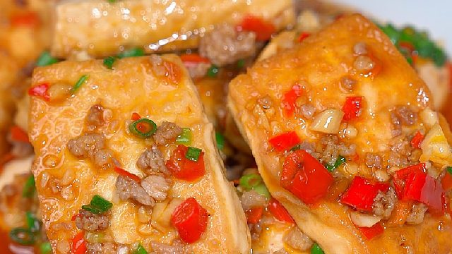 在家想要把豆腐做的外焦里嫩还入味好吃，这几个步骤要记住