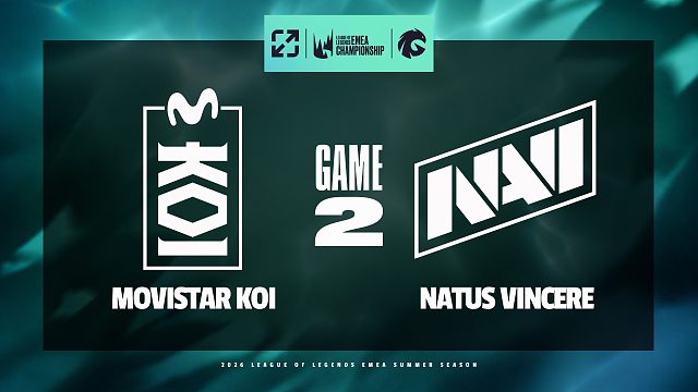 [LEC速看]【MKOI vs NAVI】第二局丨2026LEC夏季赛季后赛丨20260918