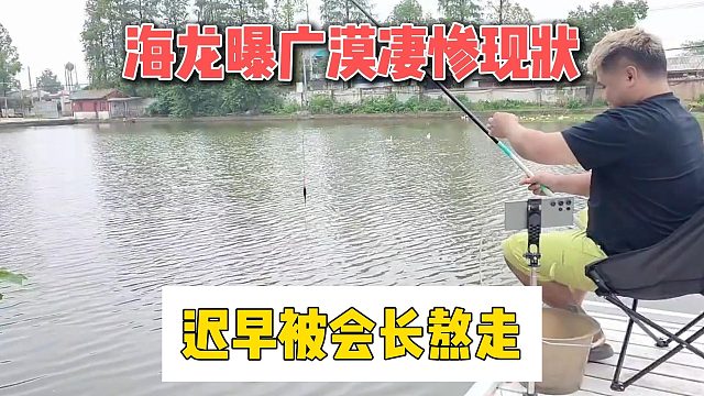 海龙曝广漠凄惨现状，迟早被会长熬走
