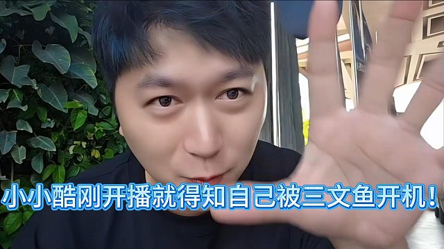小小酷刚开播就得知自己被三文鱼开机！