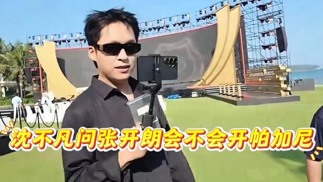 沈不凡问张开朗会不会开帕加尼