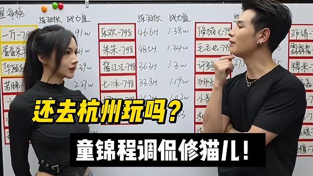 还去杭州玩吗？童锦程调侃修猫儿！