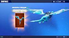 新_ FROSTWING GLIDER（Fortnite道具