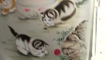 内画鼻烟壶猫
