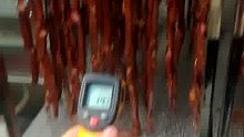 风干牛肉干…风干中
