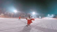 【汉服滑雪】北方孩子独有的快乐