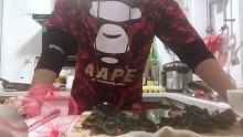震惊，我竟然在虎牙直播做皮蛋瘦肉粥！
