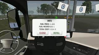 手游版，欧洲卡车模拟