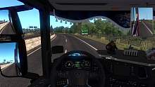 欧洲卡车模拟2 1.35正式版中文女声语音导航测试