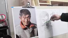 正上画室停学不听课，在线教学